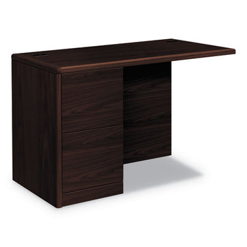 HON® 10700 Series Full Left Pedestal Return, 48w X 24d X 29 1-2h, Mahogany freeshipping - TVN Wholesale